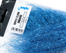 Click for detail Ripple Flash Dubbing, Blue / 68